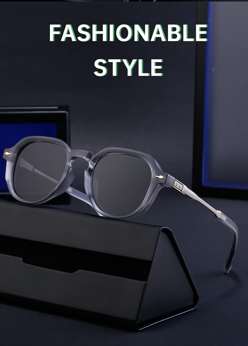 Leopard Print Vintage Sunglasses for Women, European and American Style Small Square Frame Sunglasses, Outdoor Street Photography Sun Protection Glasses sunglasses