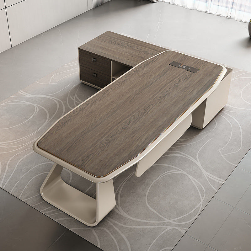 Office Desk Boss Desk Simple Modern Executive Desk Office Desk Office Chair Set Manager Desk President Desk