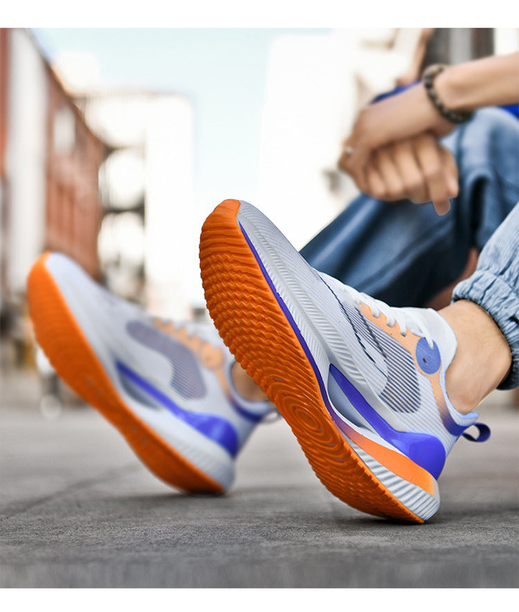 Sports Shoes2025Summer new men's shoes breathable mesh shoes soft sole lightweight running shoes shock-absorbing sports shoes