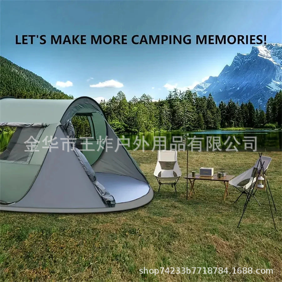 Hot-Selling Hand-Throw Quick-Open Tent Outdoor Tent Camping Windproof Rainproof Sunproof Tent