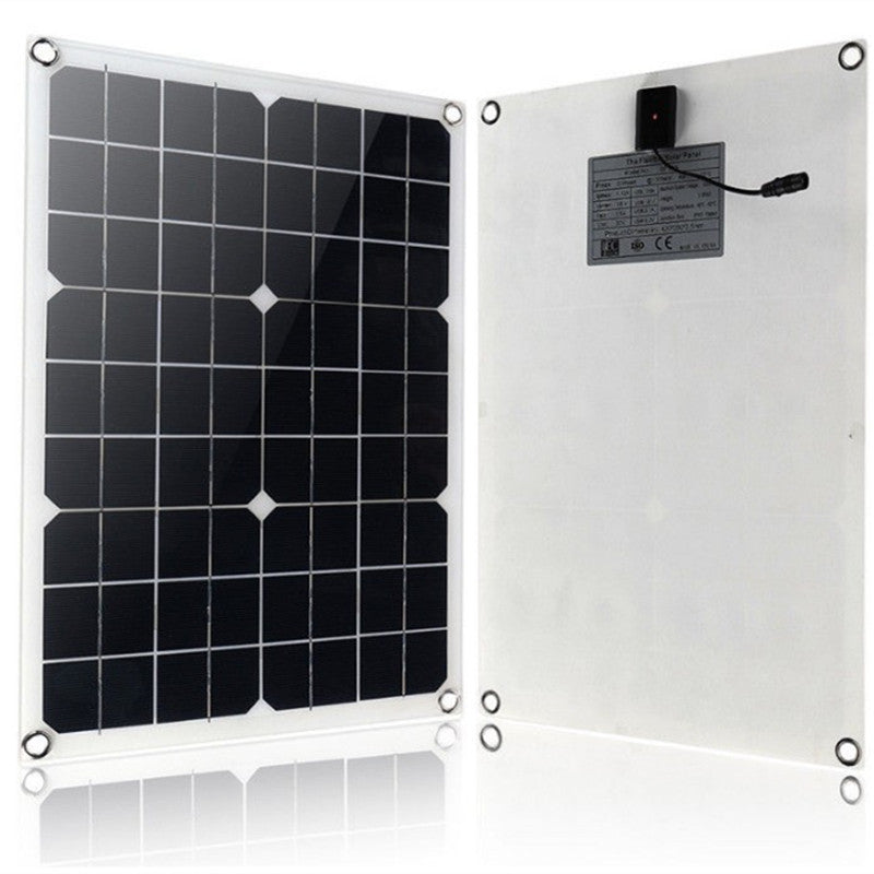 Outdoor Solar Panel20W Monocrystalline Solar Panel High Power Flexible Solar Panel