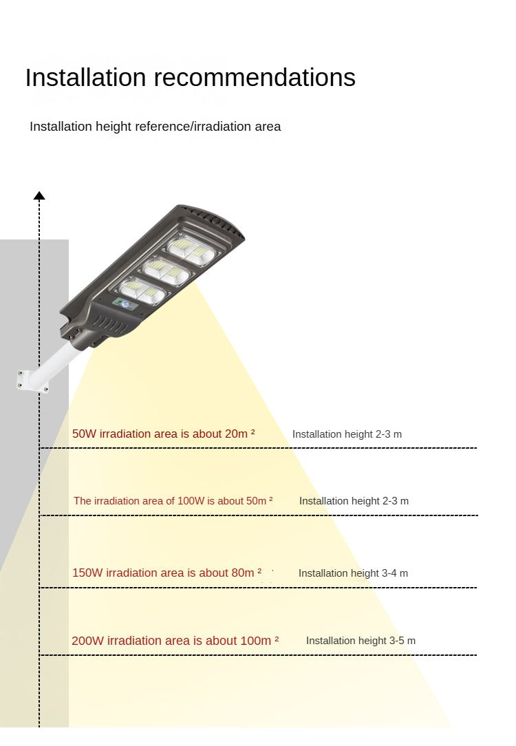 Waterproof Integrated Outdoor Ultra-Cost-Effective Integrated Solar Street Light