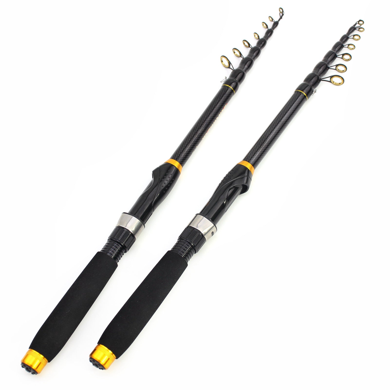 Portable Ultra-Short Small Sea Rod Carbon Fiber Telescopic Lure Rod Mini Long Cast Snakehead Carp Rod FBA