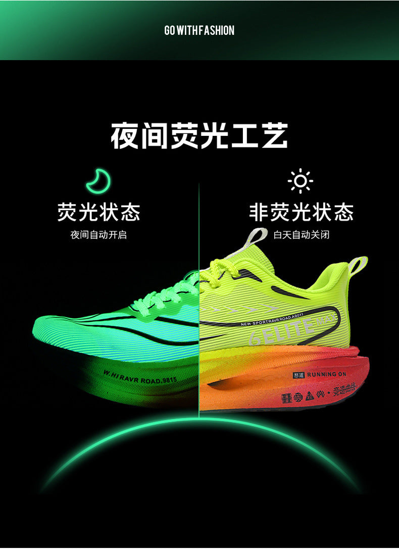 Feiteng6pro Popcorn Carbon Plate Youth Racing Running Shoes2025New casual comfortable breathable sneakers