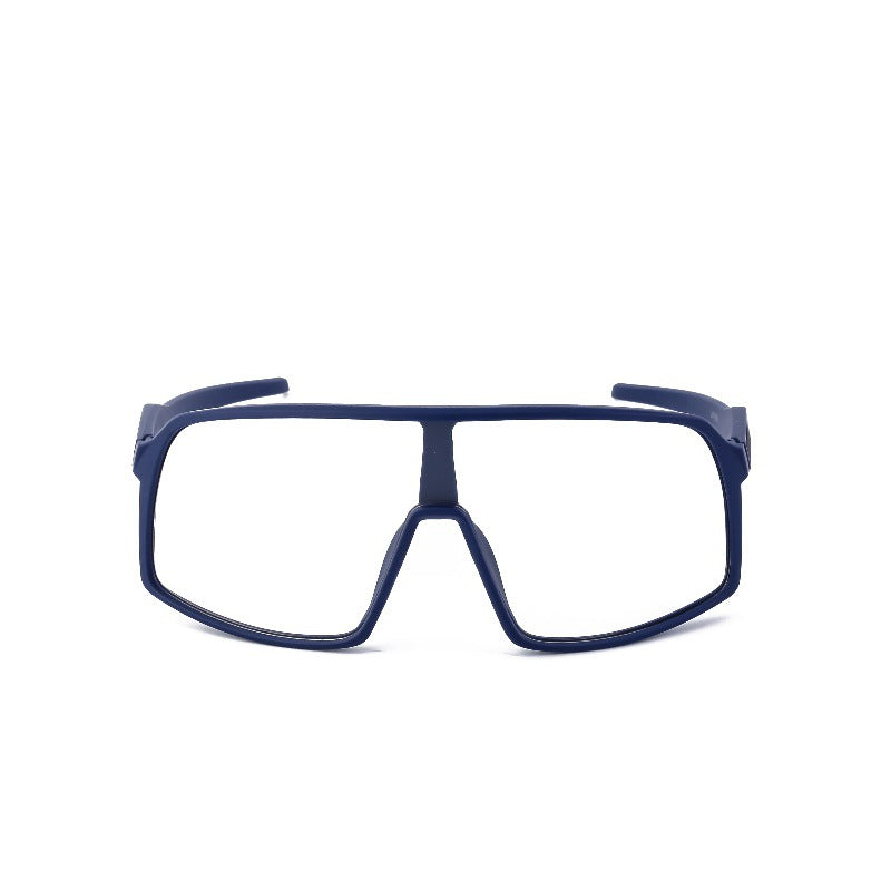 Cycling Sports One-piece Color-changing Sunglasses Men's Trendy Sunglasses Outdoor Mountaineering Sunscreen Glasses sunglasses