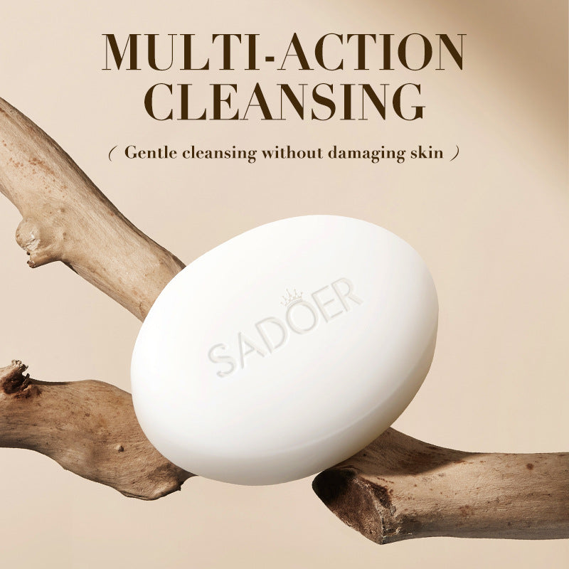 SADOER 牛奶保湿皂 100克 通用手工皂 身体清洁 跨境批发