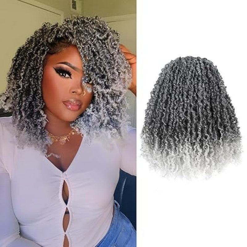 TEMU Hot-selling Export Synthetic Crochet Curly Hair Yanky Twist Instant Noodles