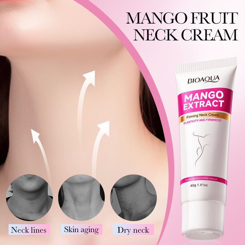 Mango Neck Cream BIOAOUA Firming, Hydrating, Skin-Refining, Fine Line Neck Cream for  Wholesale