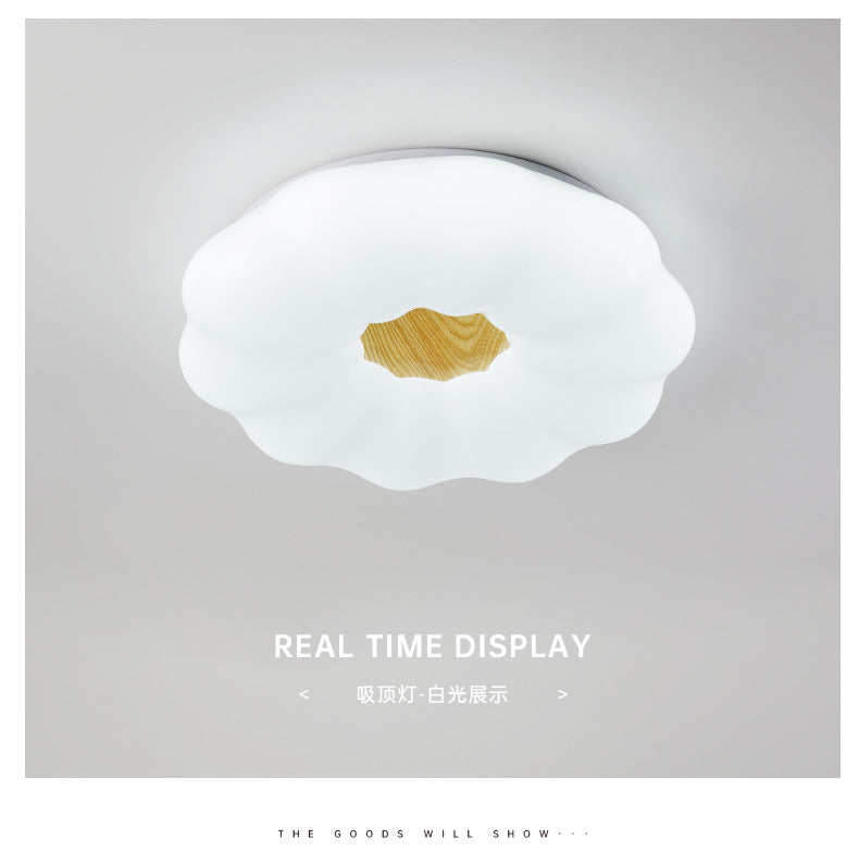 Creative2025New Year's New Warm Minimalist Cream Style Home Bedroom Ceiling Lamp Master Bedroom Lamp Simple Modern