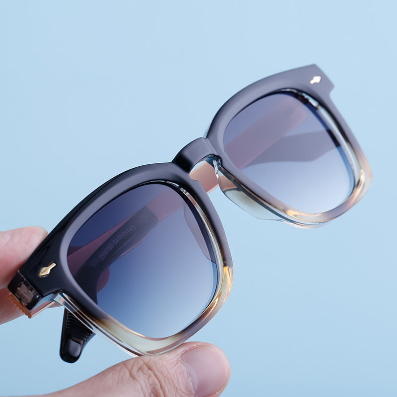 Square Frame Retro Sunglasses for Men, Sun Protection, Driving Special, High-End Outdoor Glasses Wholesale shades