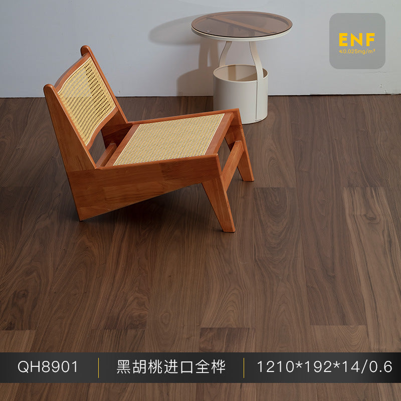 Imported Full Birch Base Material Oak Black Walnut Multi-layer Solid Wood Composite Flooring Underfloor Heating ENF Direct Sales from Eco-Friendly Manufacturer