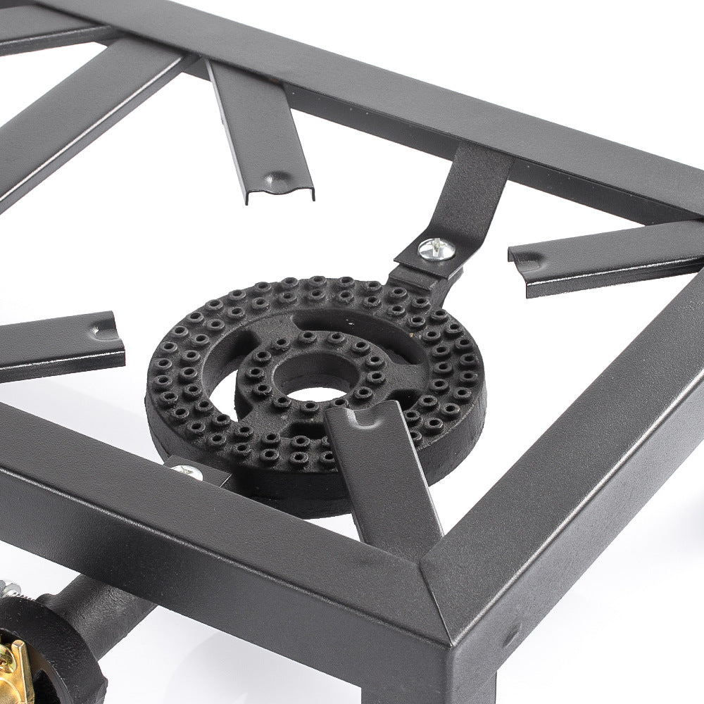 RAF Gas Stove Tabletop Flameout Double Burner Easy-to-Clean Gas Stove Simple Household Liquefied Gas R.8501