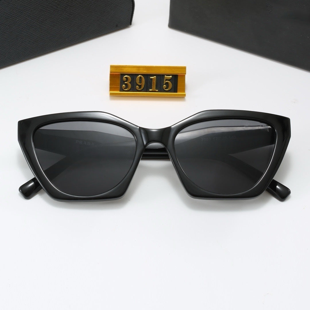 European and American Retro New Sunglasses Popular Internet Celebrity Men and Women Big Brand Sunglasses Square Frame Driving Glasses