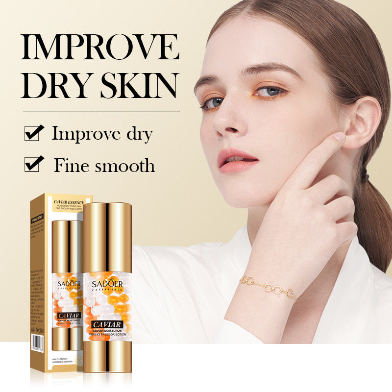 Caviar Essence Milk30mlSADOER Moisturizing and hydrating three-color lotion cross-border foreign trade wholesale