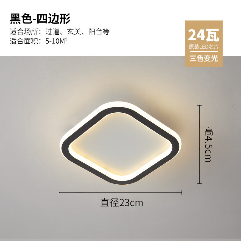 Nordic Corridor Entrance Hallway Light Simple Modern Creative Cloakroom Light led Balcony Small Ceiling Light Fixture