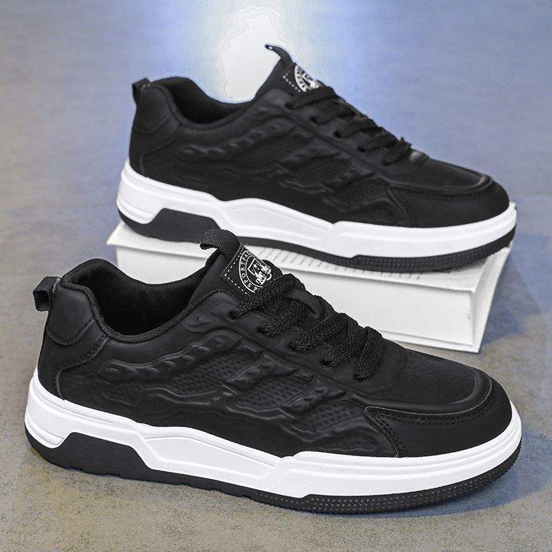 Paul2025Campus New Spring Summer Breathable Trendy White Sneakers Casual Height-Increasing Sports Shoes Board Shoes