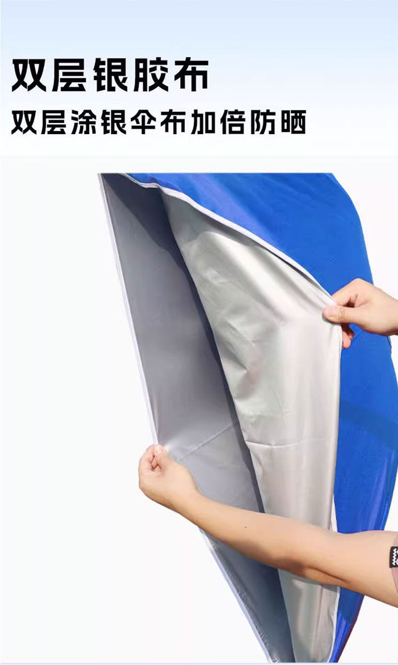 Custom Advertising logo Large Sun Umbrella Stall Sunshade Umbrella Courtyard Sun Protection Rain Umbrella Outdoor Stall Commercial Large Umbrella