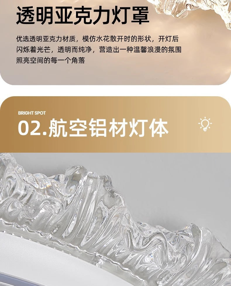 Modern simple light luxury bedroom ceiling light LED Round Eye Protection Study Lamp New Home Smart Room Lamp