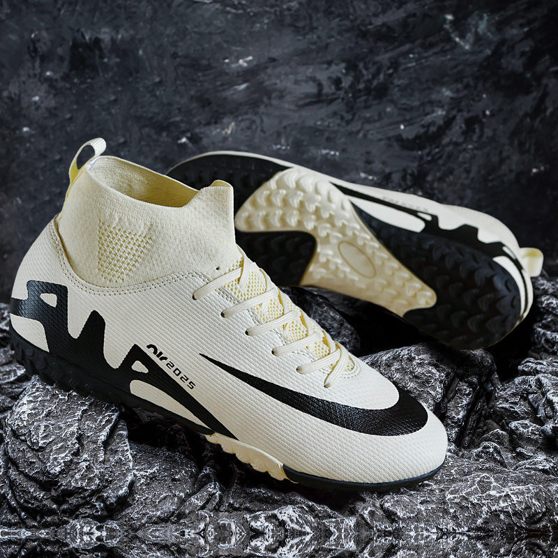 Assassin15Men's Football Shoes for Primary and Secondary School Students and Teenagers AG Spike tf Broken Nail Adult Competition Training Shoes