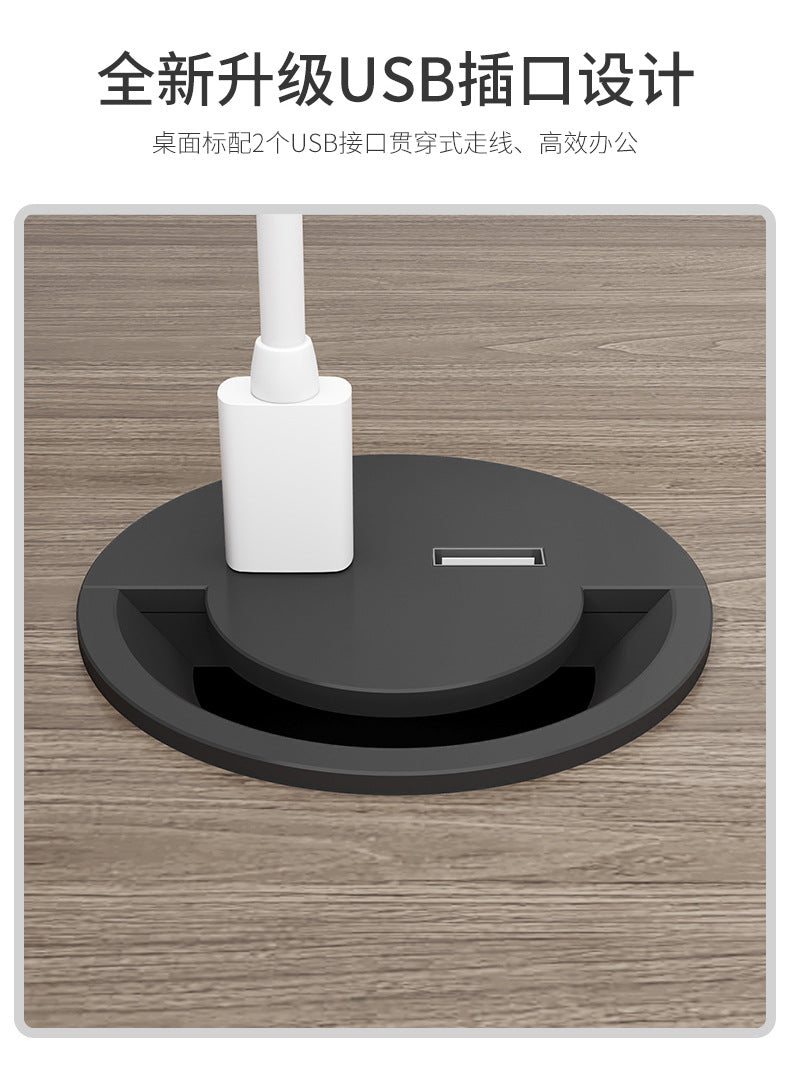 Financial Office Desk Employee Position Staff Office Desk and Chair Set Simple Modern Three-Person Company Computer Desk