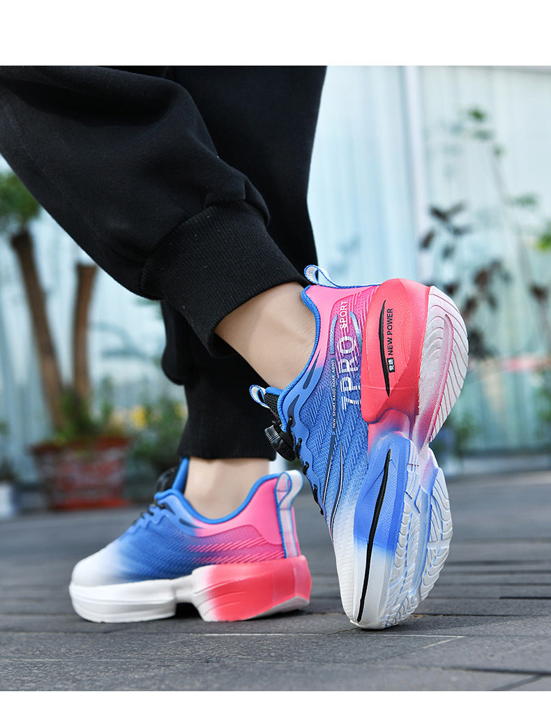 Red Rabbit7Pro Children's Shoes New Fashion Versatile Soft Sole Sports Shoes Breathable Non-Slip Youth Training Running Shoes