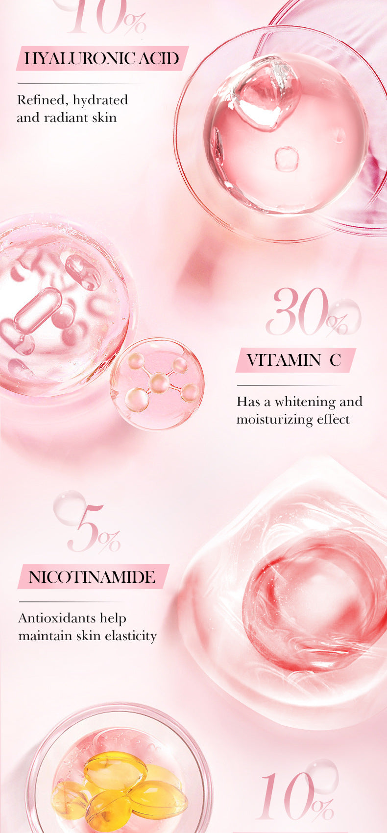 Full English Four-in-One Skincare Series SADOER Moisturizing, nourishing, and rejuvenating face cream essence liquid  wholesale