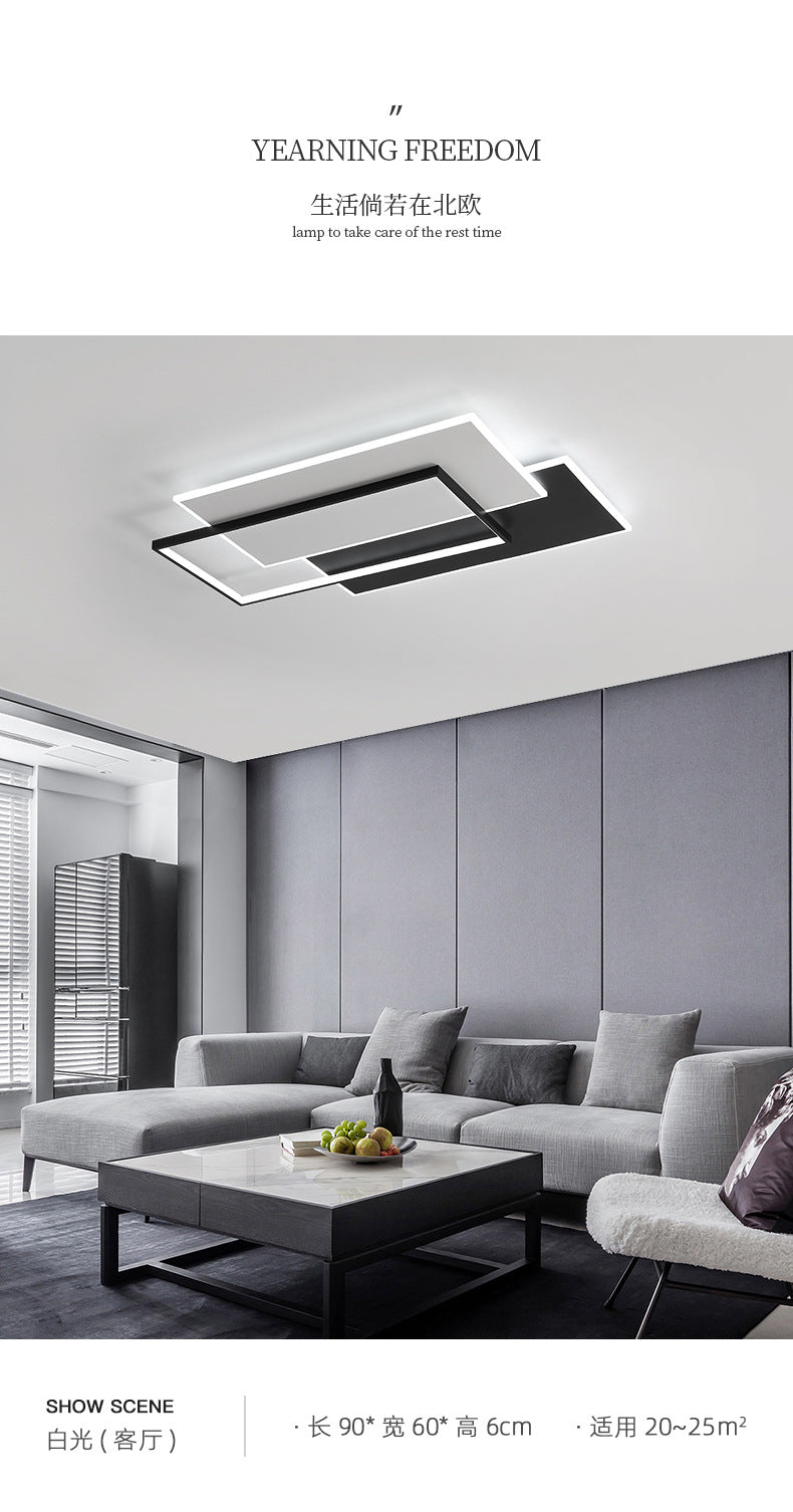 客厅灯 主厅灯 吸顶灯 高端感LED灯具 房间灯 主卧灯 中山家居装饰照明