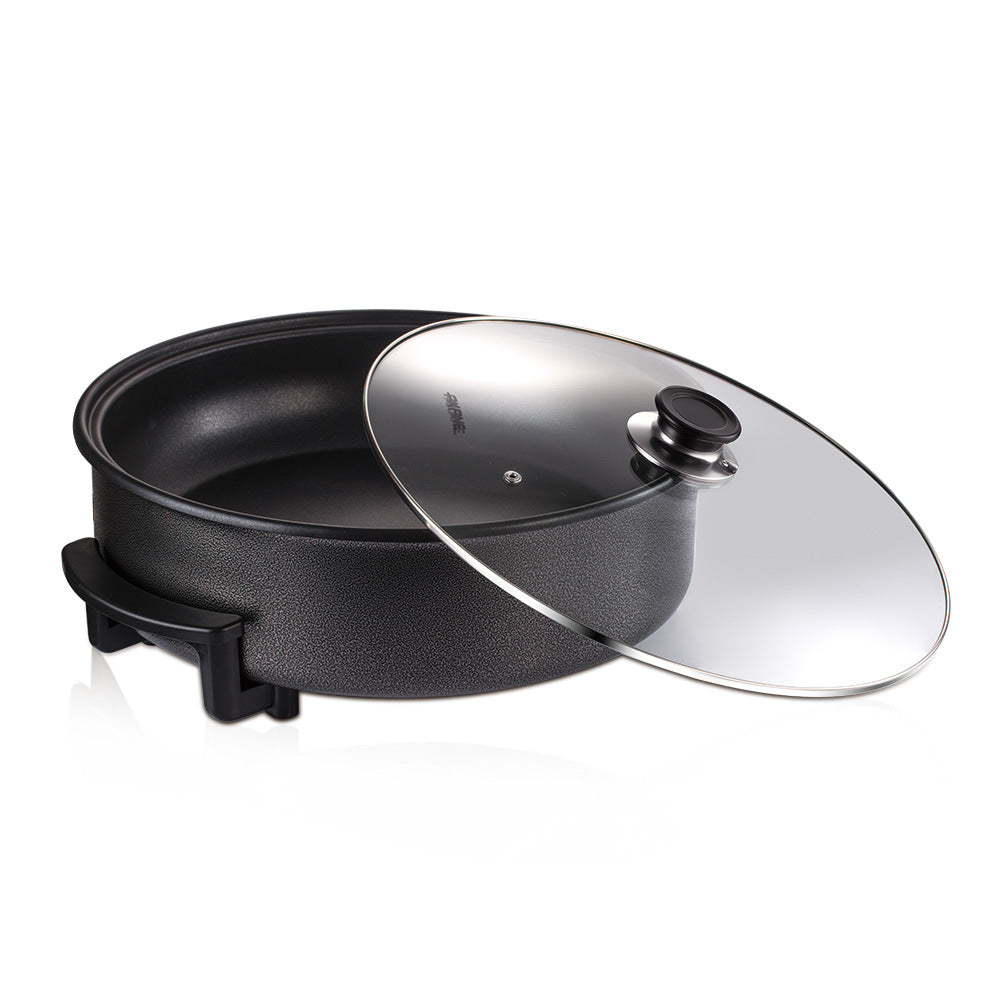 RAF European Standard Household Multifunctional Pizza Maker Multifunctional All-in-One Electric Frying Pan Electric Hot Pot Non-Stick Electric Hot Pot