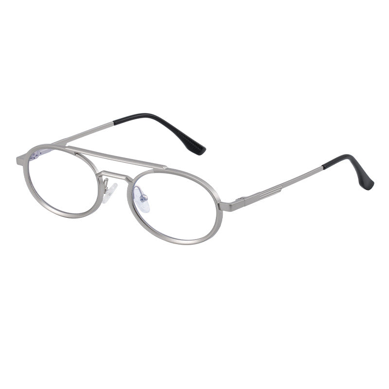 2025New European and American Retro Oval Frame Sunglasses for Men with High-end Spring Sunglasses for Women sunglasses