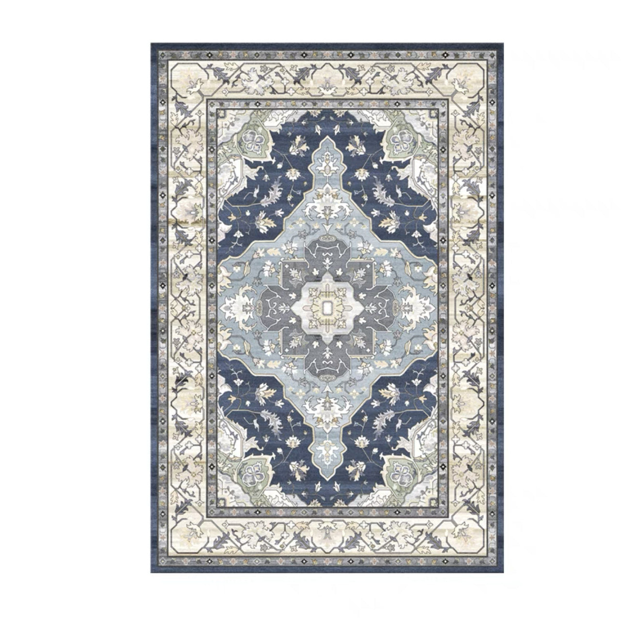 Thickened Imitation Cashmere Persian Carpet Vintage Ethnic Style Living Room Carpet Full Carpet Sofa Coffee Table Rug carpet