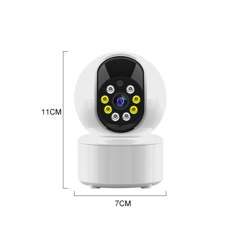 Factory Wholesale V380Wireless Camera Head Shaking Machine WiFi Intelligent Dual Light Night Vision Full Color Monitor