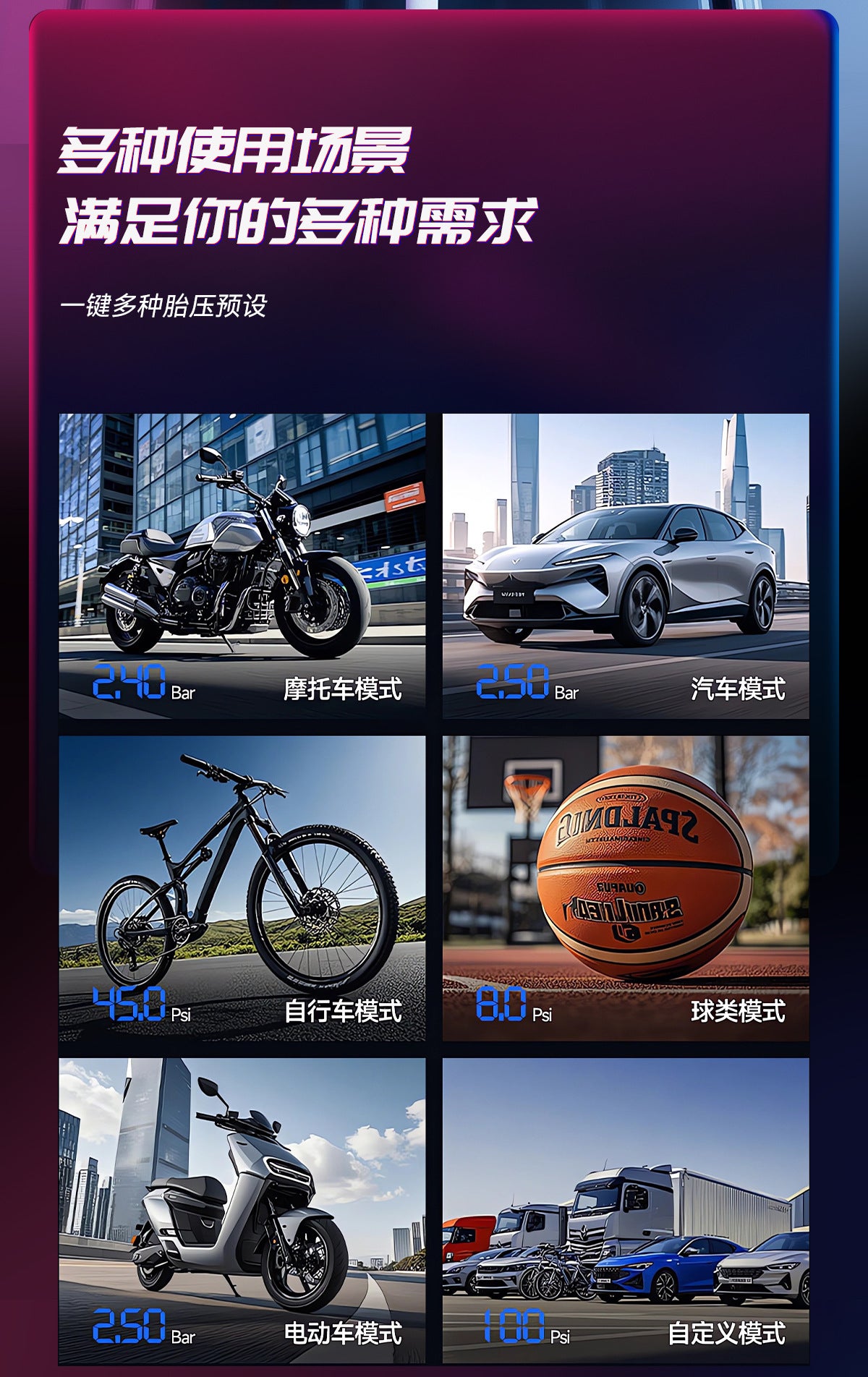 Car Wireless Air Pump Car Portable Car Air Pump Electric Car Tire High Pressure Tire Pump Treasure