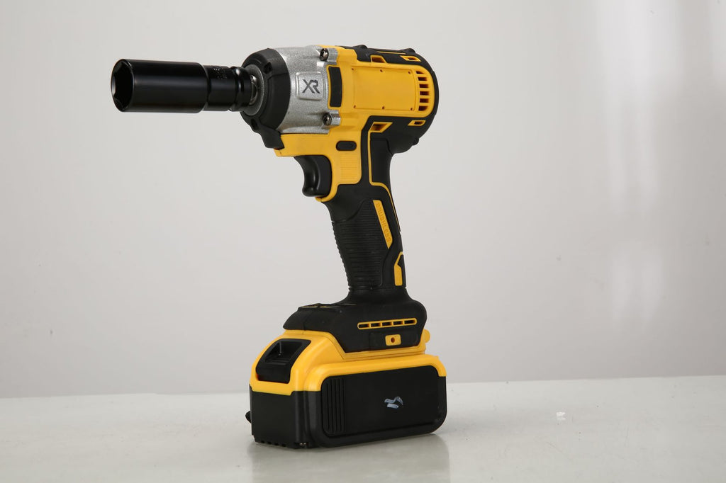 Wholesale4Set of Electric Tools Four-Piece Set Lithium Battery Hand Drill Electric Hammer Electric Wrench Angle Grinder