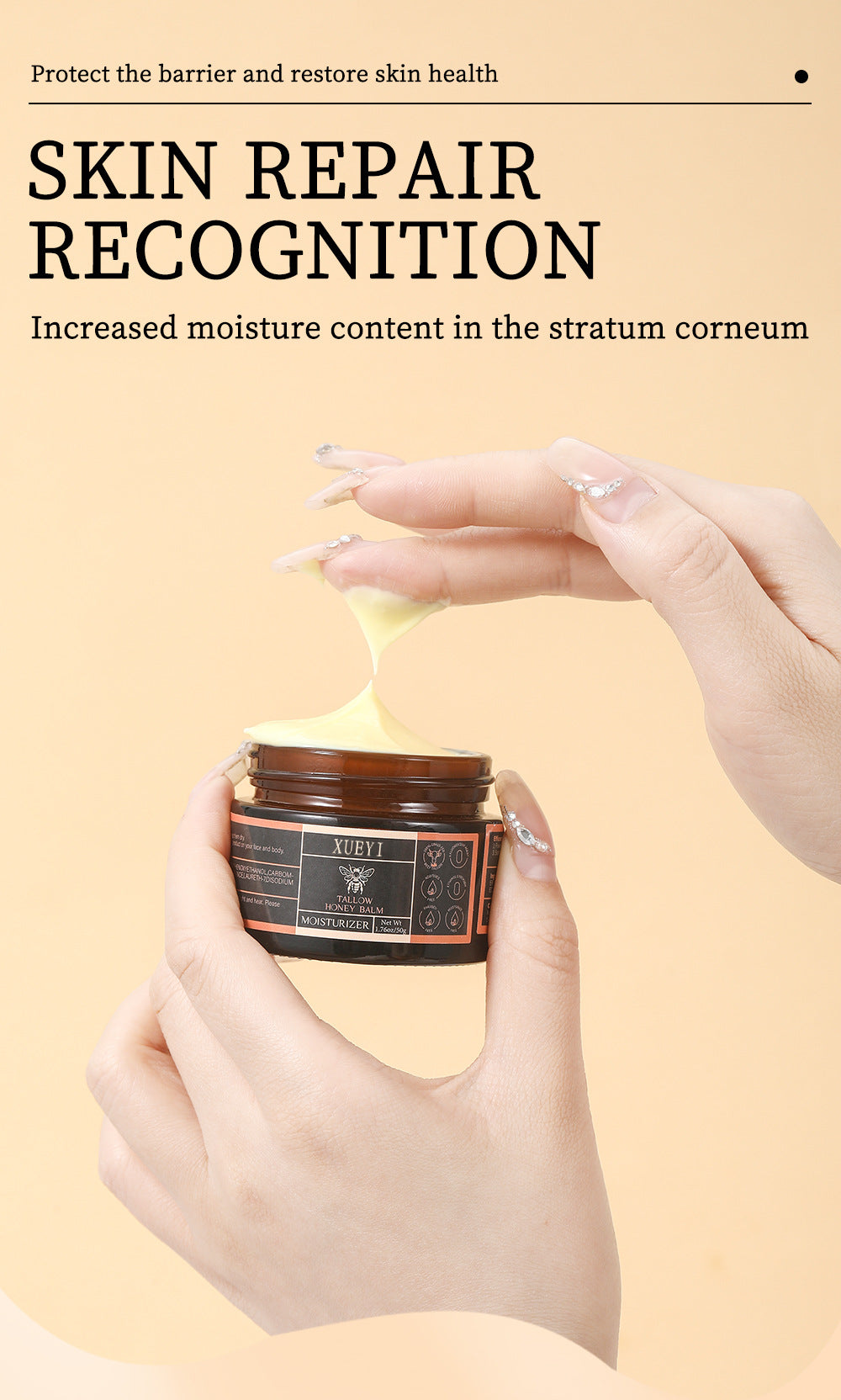 In Stock Moisturizing Skin Cream Grass-Fed Organic Face Cream Moisturizing Cream Body Lotion Skincare Lip Balm