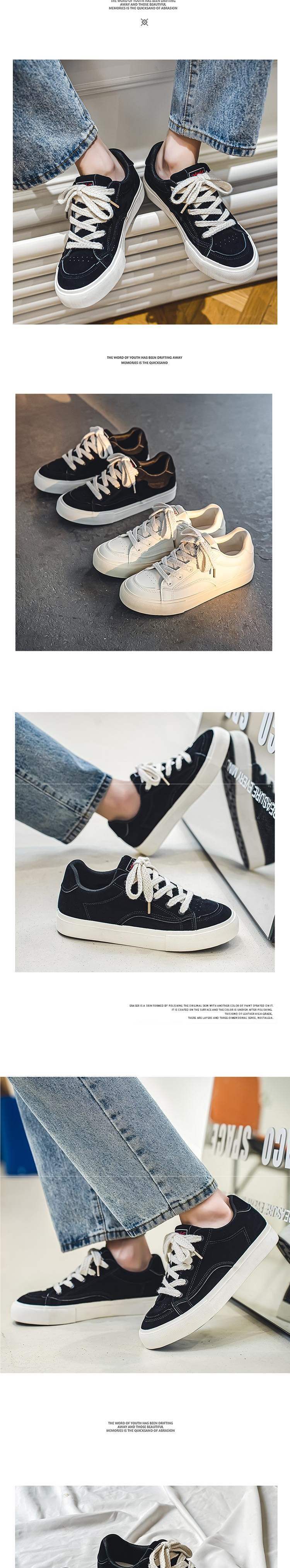 Men's Trendy Shoes2025New American Retro Niche Casual Sneakers ins Internet Celebrity Versatile White Sneakers