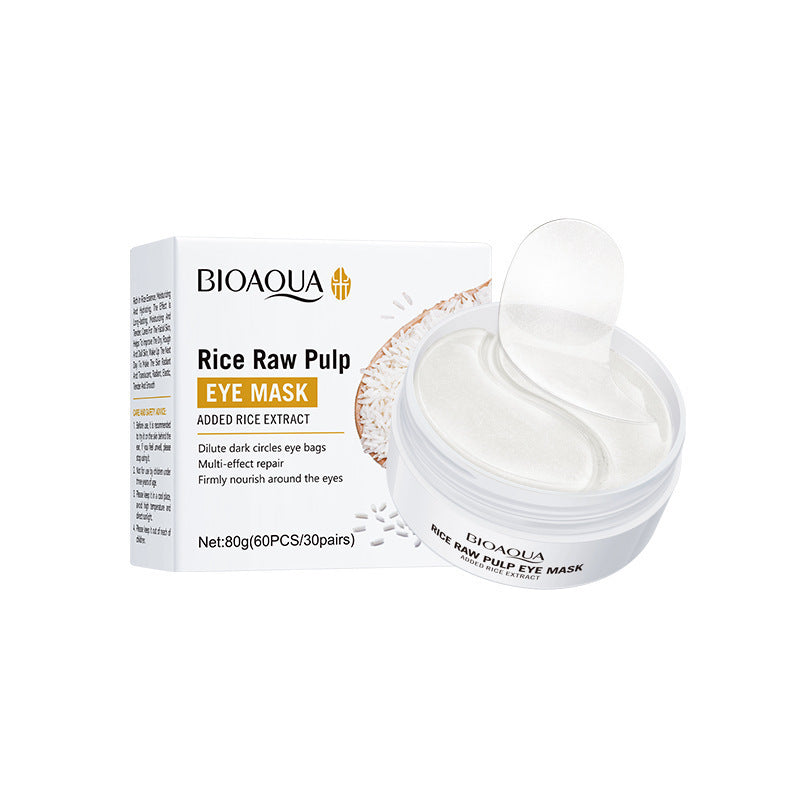 Full English Rice Skincare Set BIOAOUA Rice Puree Series Six-Piece Set Box  Wholesale
