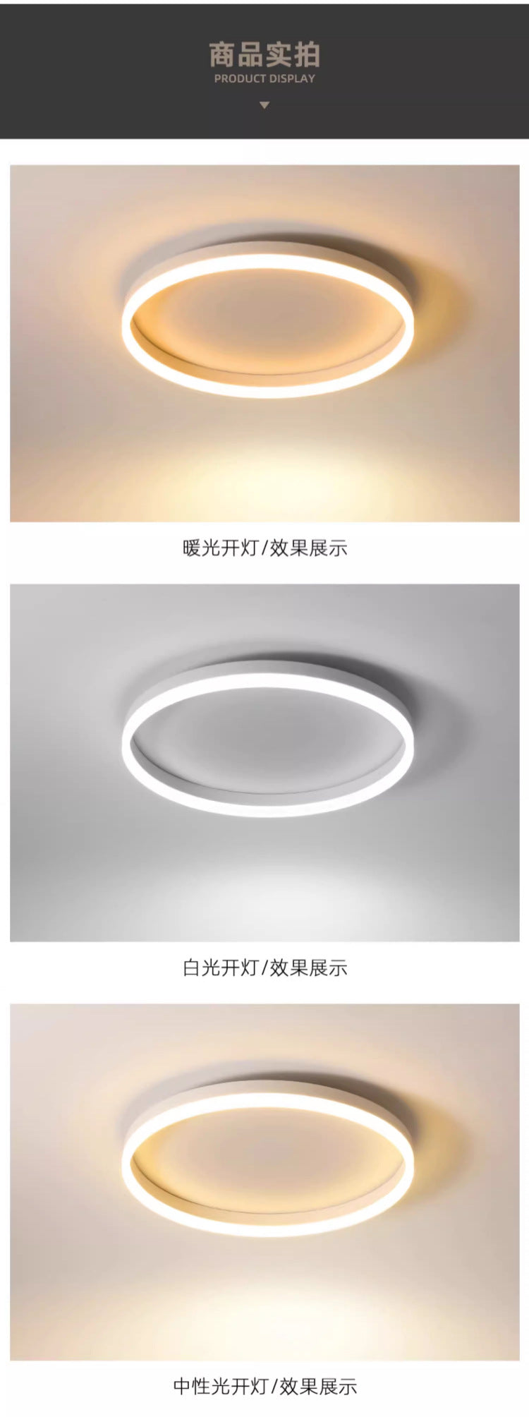 Ceiling Lamp led Bedroom Light Modern Minimalist Creative Ultra-Thin Nordic Master Bedroom Room Creative Personality Full Spectrum