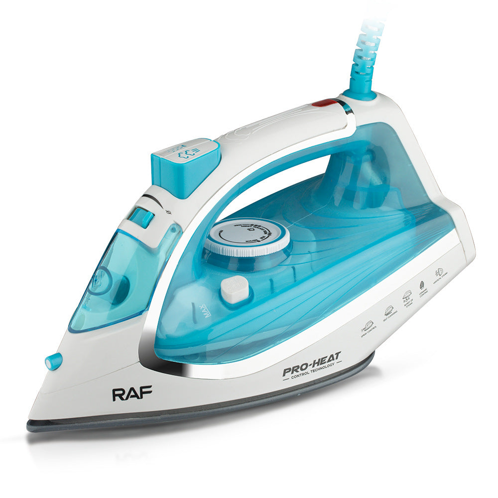 RAF European Standard Electric Iron Steam Household Electric Iron Handheld Portable Ironing Machine Multi-Function Three-Speed