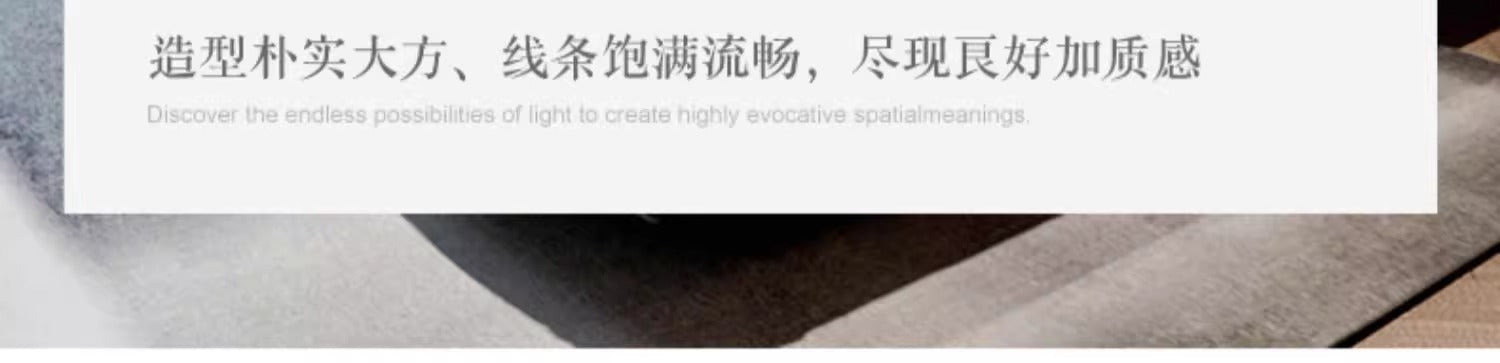 Ceiling Light Black Walnut Elegant Solid Wood Master Bedroom Light Chinese Style Ultra-thin Living Room Light Whole House New Chinese Style Package