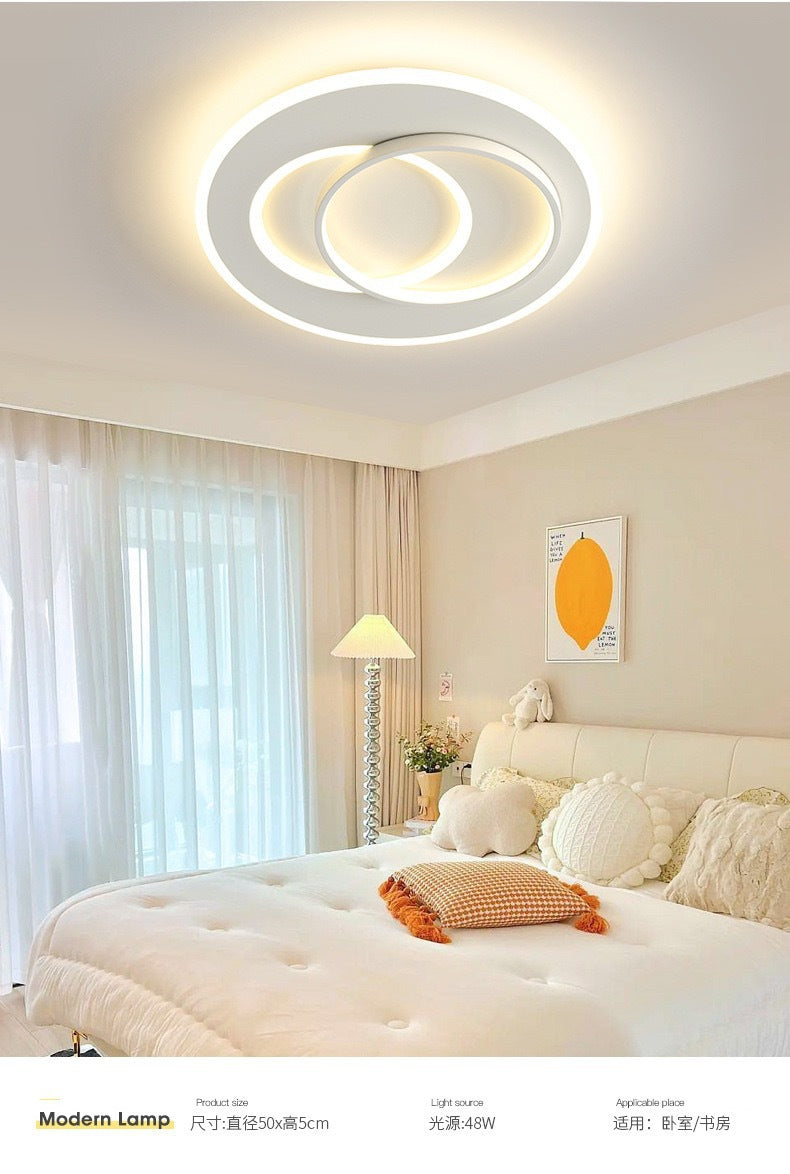 Full Spectrum Ceiling Light Living Room Light Hall Main Light Modern Simple Bedroom Light Whole House Zhongshan Lighting Home Decoration Lighting