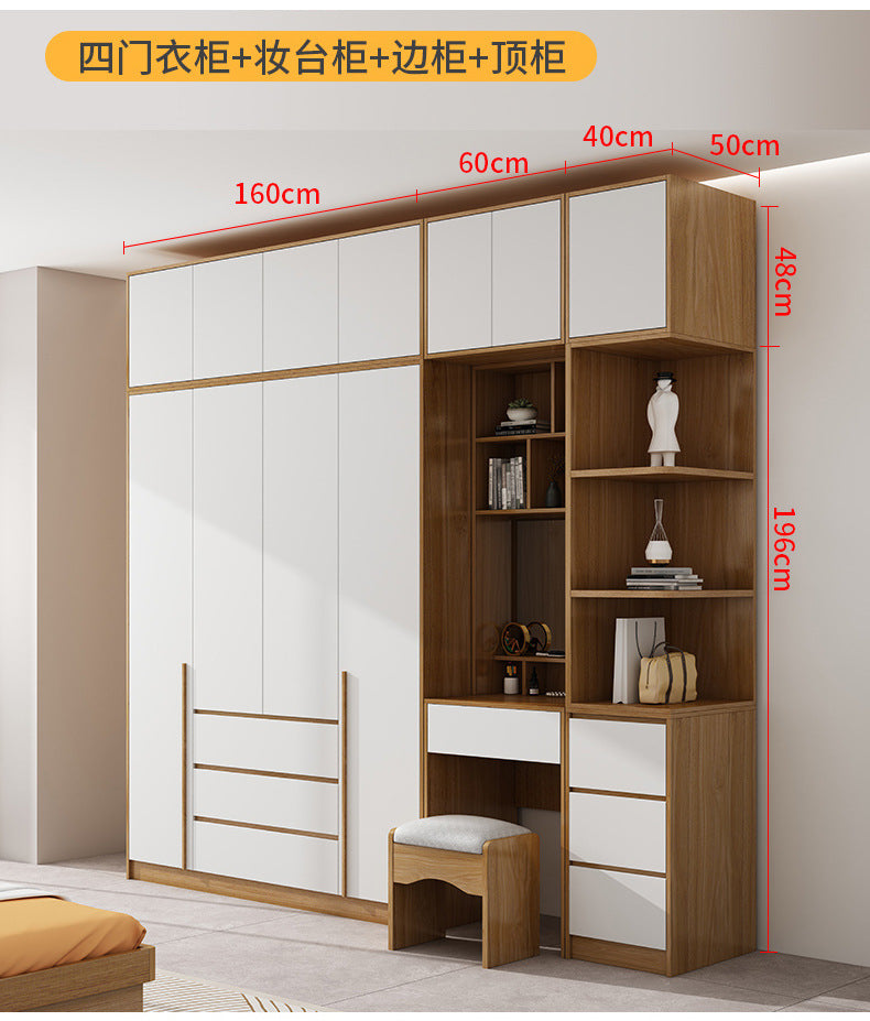 L Corner Wardrobe Multifunctional Storage for Home Bedroom90Corner Desk Set Custom Wardrobe