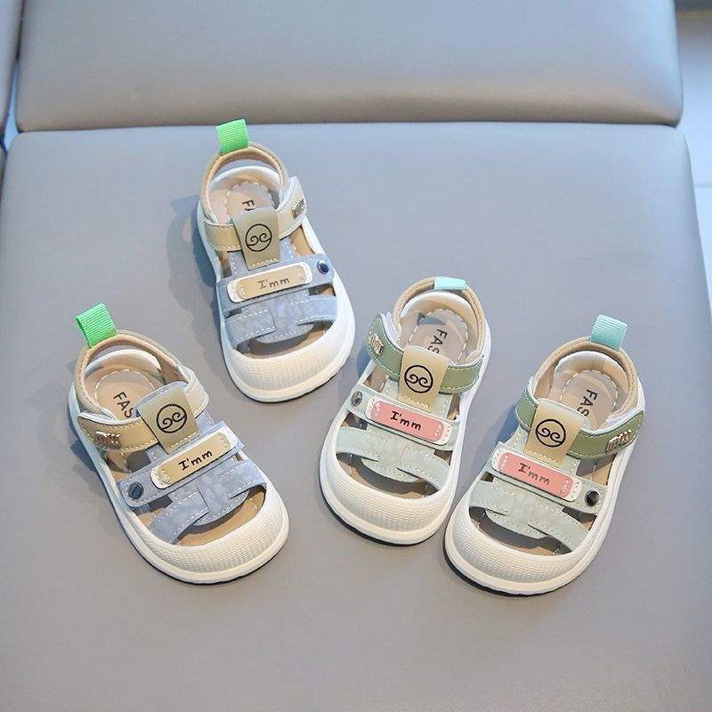 Baby Sandals Boys Summer Toddler Shoes Soft Sole Anti-Slip Baby Sandals1One2-3Functional sandals for girls aged [age]