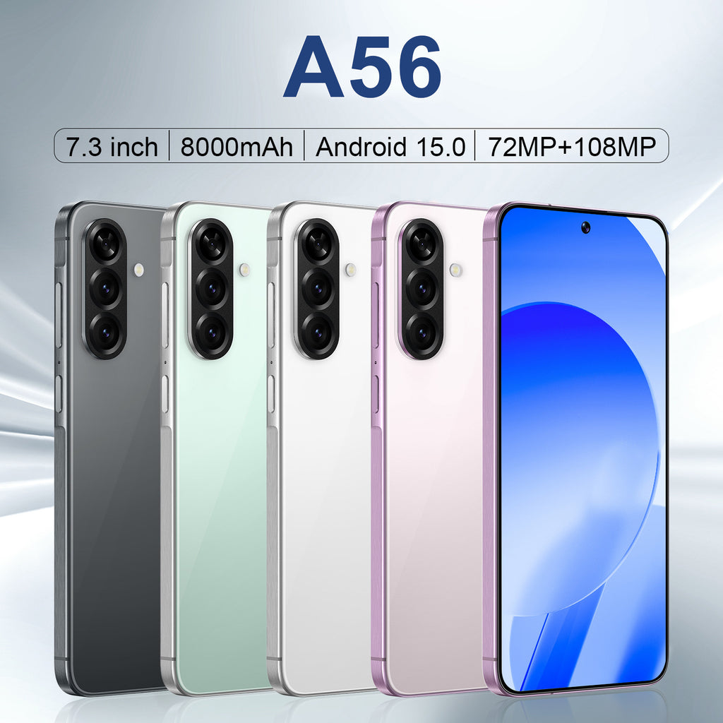 A56Smartphone16+1T Android7.3Inch Large Screen AliExpress Hot Selling E-commerce Available