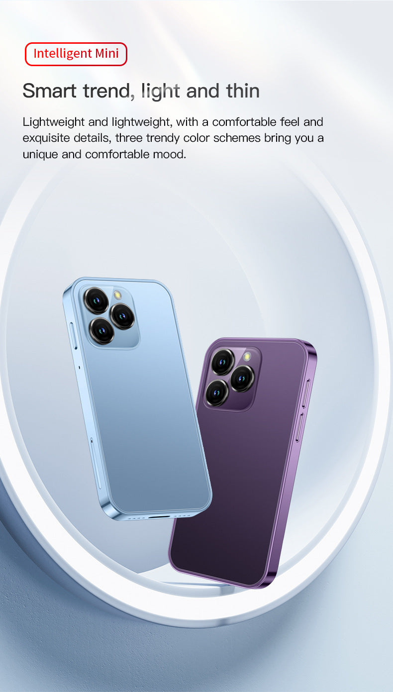 XS16All Netcom4G Mini Mobile Phone Ultra Small Pocket Four Core Android Smart Phone Google