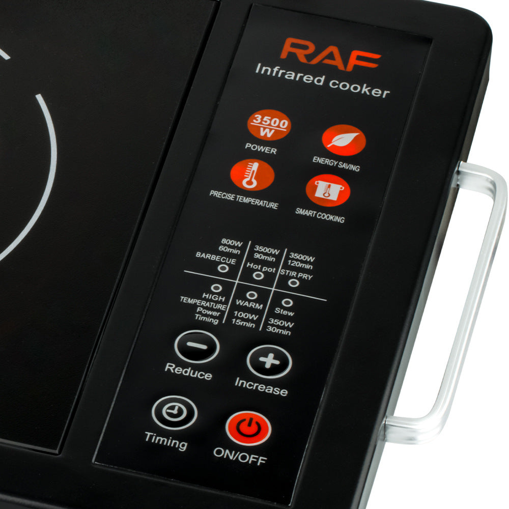 RAF European-style High-power Intelligent Electric Ceramic Stove for Home Use Multifunctional Stir-fry Energy-saving Induction Cooker