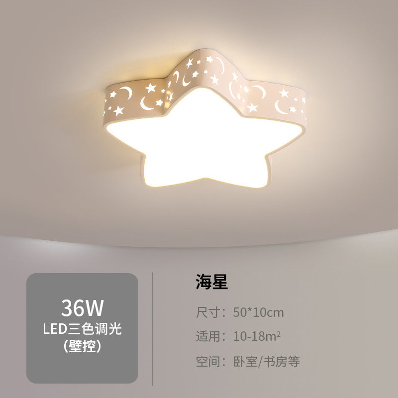 Bedroom Lamp Round Light Fixture LED Living Room Home Ceiling Light Fixture Simple Modern Cozy Romantic Creative Room Lamp
