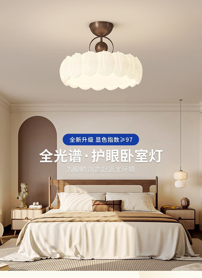 Bedroom Ceiling Light French Vintage Cream Master Bedroom Room Lighting Full Spectrum Eye Protection Modern Simple Study Light