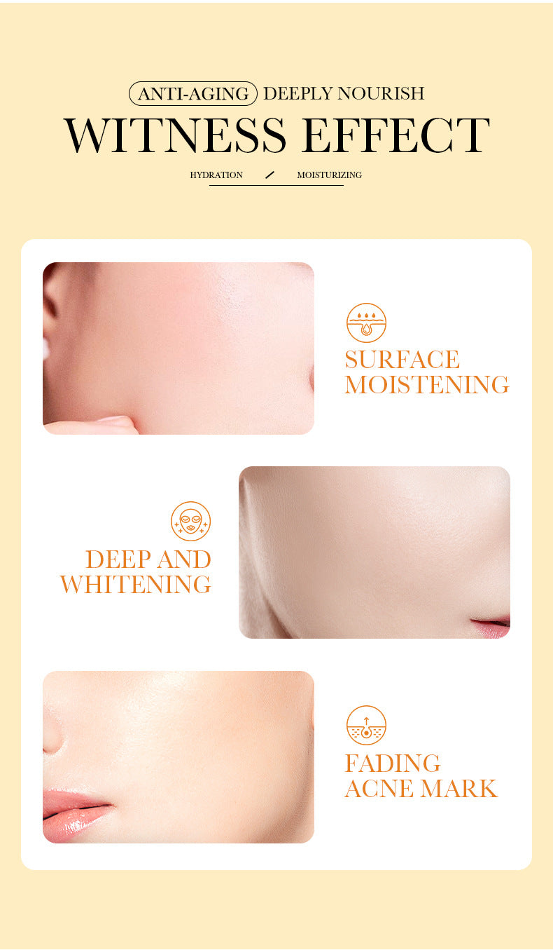 Full English Mask30gBIOAOUA Honey Hydrating Pearl Moisturizing Rose Snail Moisturizing  Foreign Trade Wholesale