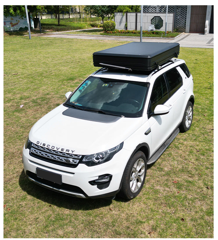 New Full Aluminum Alloy Roof Tent Car Travel Hard Shell Car Tent Outdoor Camping Self-Driving Tour Roof Tent
