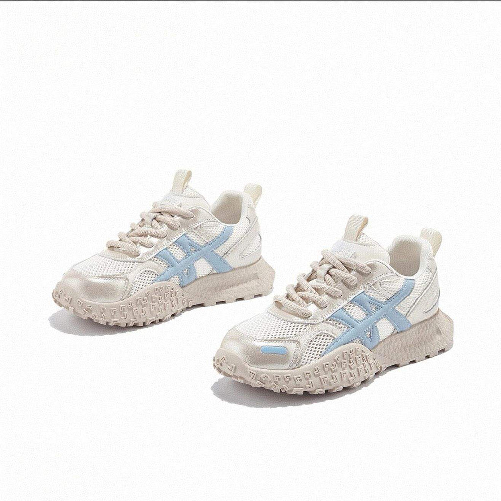 2025Mesh De Xun Summer New Fashion Casual Forrest Gump Shoes Breathable Sneakers Lightweight Thick Sole